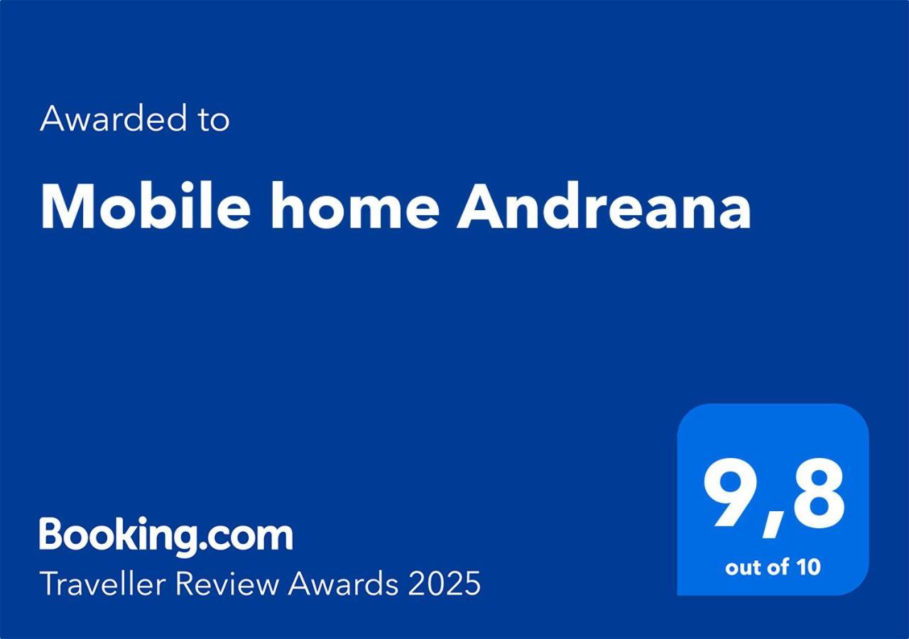 Mobile Home Andreana Jezera Eksteriør billede